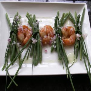 Scallop Salad With Haricot Vert/ Green Beans_image