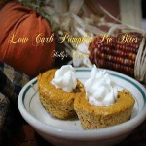 LOW CARB Pumpkin Pie Bites!_image