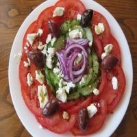 Tomato, Cucumber and Feta Salad_image