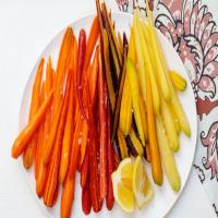Steamed Carrots with Lemon and Sea Salt image