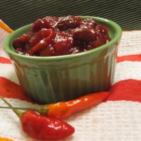 Cranberry Ginger Chutney with Thai Chiles_image
