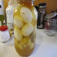 Best ever spicy pineapple pickled eggs!_image