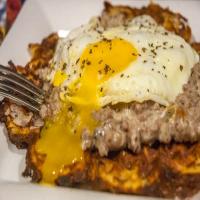 Cheesy Hash Browns with Country Sausage Gravy image