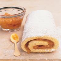 Apricot and Walnut Roll Cake image