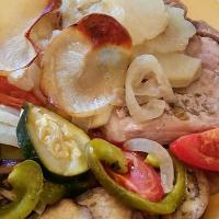 Maltese Baked Pork Chops and Potatoes_image