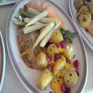 Pistachio and Potato Side Dish_image