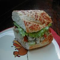 Pesto Chicken Salad Sandwiches image