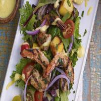 Grilled Shrimp Tandoori Salad with Mango Dressing_image