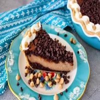 Peanut Butter Cheesecake Brownie Pie_image
