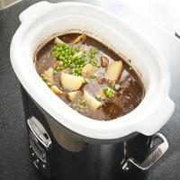 Slow-Cooker Beef Stew with Potatoes & Peas_image