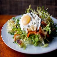 Frisée Salad With Poached Egg image