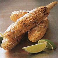 Corn on the Cob with Cheese and Lime image