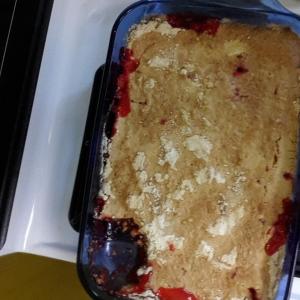 Aunt Kaye's Rhubarb Dump Cake_image