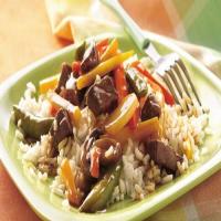 Quick Beef Tips and Vegetables image