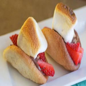 Mini S'more Cookie Tacos_image