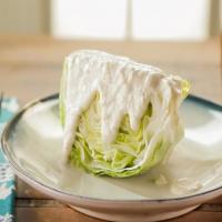 Wedge Salad with Creamy Caramelized Onion Dressing image