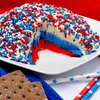 Red, White, and Blue Cheesecake Cheese Ball_image