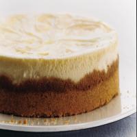 Lemon Curd Marbled Cheesecake image