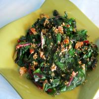 Asian Sauteed Spinach image