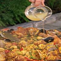 Paella Cooked Over a Wood-Burning Fire_image
