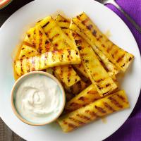 Grilled Pineapple with Lime Dip image