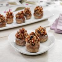 Stuffed White Mushrooms with Pecans image