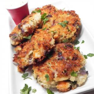 Smoked Shrimp and Grit Cakes_image