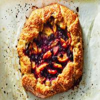 Nectarine and Blueberry Galette image