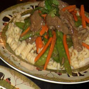 Shredded Beef and Ginger Pasta_image