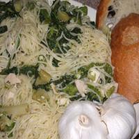 Broccoli Rabe and Chicken Aglio Olio (With Oil and Garlic)_image