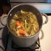 Homemade Vegetable Broth / Stock (Low sodium)_image