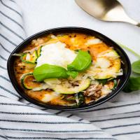 Low Carb Keto Lasagna Soup With Zucchini Noodles_image