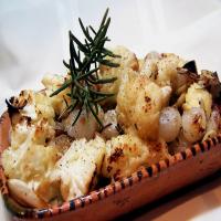 Roasted Cauliflower & Roasted Garlic With Pearl Onions image