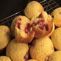 Raspberry Cheesecake Muffins image