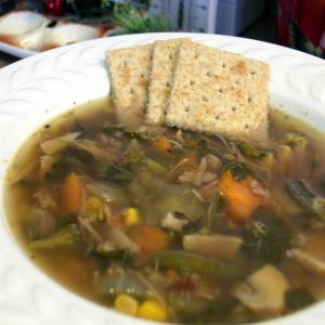Easy Chicken and Veggie Soup image