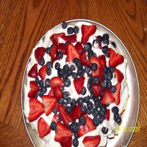 Sugar Free Red, White, and Blue Cake_image