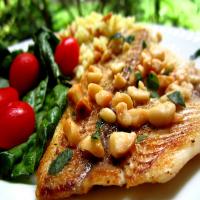 Fish With Macadamia Butter Sauce_image