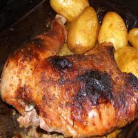 Glazed Grilled Turkey - Barbecue_image