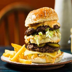 The big double cheeseburger & secret sauce_image