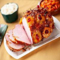 Pineapple Brown Sugar-Glazed Boneless Ham image