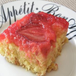 Simple Strawberry Cake_image