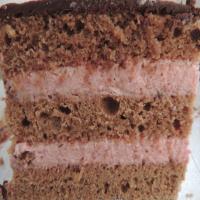 Chocolate Raspberry Mousse Cake image