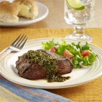 Skirt Steak with Chimichurri Sauce (Entrana con Chimichurri)_image