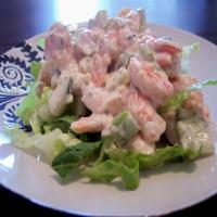 Low Carb Shrimp Salad with Aioli Mayonnaise_image