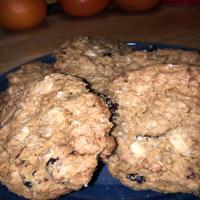 Cranberry, Orange, White Chocolate Oatmeal Cookies image