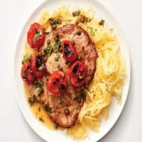 Pork Scallopini with Spaghetti Squash image