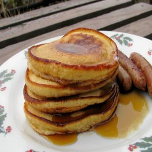 Eggnog Pancakes image