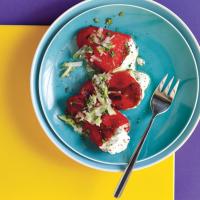Piquillo Peppers Stuffed with Goat Cheese_image