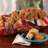 Pumpkin-Cranberry Scones with Whipped Maple Butter image