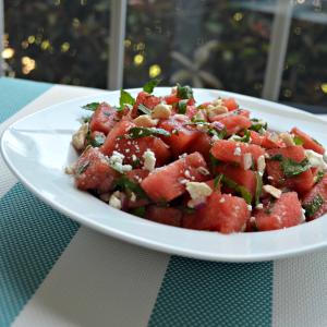 Herb Watermelon Feta Salad_image
